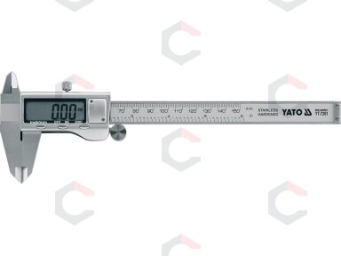 Slankmatis skaitmeninis | 150 mm (YT-7201)
