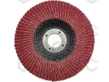 Šlifavimo diskas lapelinis | P120 | 125X22,2 mm (07988) Šlifavimo diskas lapelinis | P120 | 125X22,2 mm (07988)