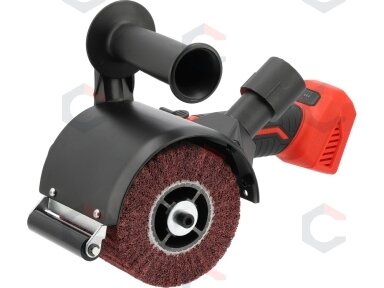Šlifavimo mašinėlė medžiui ir metalui | 120/19x100mm | 18V | be baterijos (YT-81950)