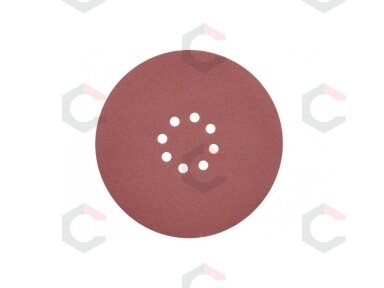 Šlifavimo popierius (velcro) žirafai | su skylėm | 225 mm / P150 | 10 vnt. (PD225150S) Šlifavimo popierius (velcro) žirafai | su skylėm | 225 mm / P150 | 10 vnt. (PD225150S)