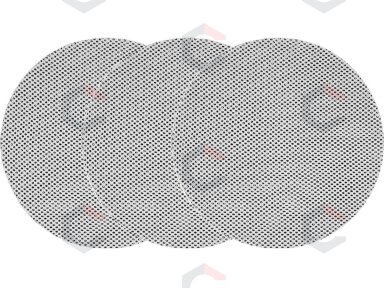 Šlifavimo tinklelis apvalus | kietas | dulkėms pralaidus veliūras | 225 mm / P220 | 3 vnt. (YT-84586) Šlifavimo tinklelis apvalus | kietas | dulkėms pralaidus veliūras | 225 mm / P220 | 3 vnt. (YT-84586)