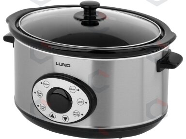 Lėtpuodis LUND | 4,5 l | 280 W | laikmatis (67660) Lėtpuodis LUND | 4,5 l | 280 W | laikmatis (67660)