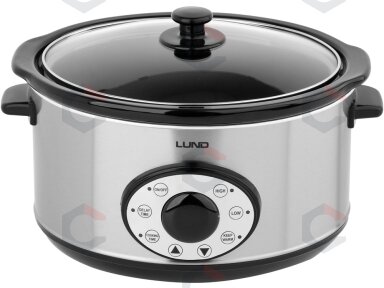Lėtpuodis LUND | 4,5 l | 280 W | laikmatis (67660) Lėtpuodis LUND | 4,5 l | 280 W | laikmatis (67660)