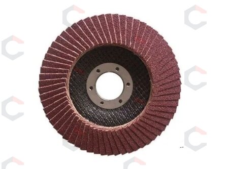 Šlifavimo diskas lapelinis | išgaubtos formos | P36 | 125X22,2 mm (ES814036) Šlifavimo diskas lapelinis | išgaubtos formos | P36 | 125X22,2 mm (ES814036)