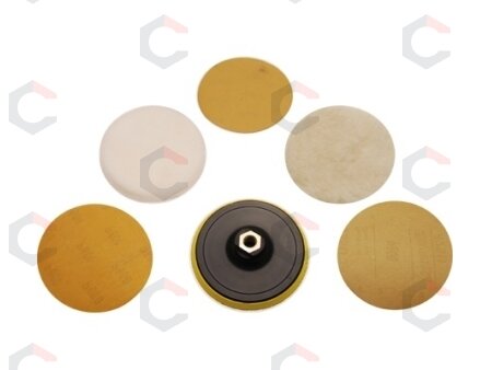 Šlifavimo ir poliravimo rinkinys 125 mm, 6 vnt (8592V) Šlifavimo ir poliravimo rinkinys 125 mm, 6 vnt (8592V)