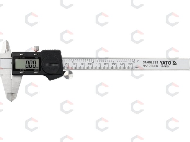 Vandeniui atsparus elektroninis slankmatis | 0–150 mm | 2,4 colio ekranas (YT-72025) Vandeniui atsparus elektroninis slankmatis | 0–150 mm | 2,4 colio ekranas (YT-72025)