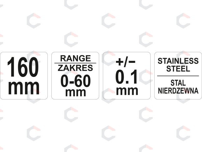 Slankmatis stabdžių diskams | 160 mm (YT-72090) 4 Slankmatis stabdžių diskams | 160 mm (YT-72090) 4