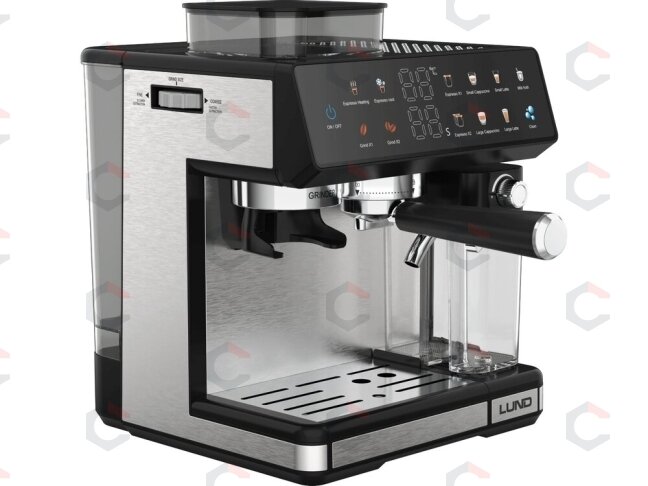 Slėginis kavos aparatas su malūnėliu ir pieno plakikliu | 1350 W | 20 bar (68501) 3 Slėginis kavos aparatas su malūnėliu ir pieno plakikliu | 1350 W | 20 bar (68501) 3
