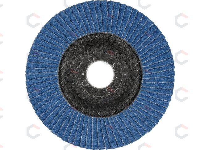 Cirkonio lapelinis šlifavimo diskas | P40 | 125 x 22 mm (YT-833005) 1 Cirkonio lapelinis šlifavimo diskas | P40 | 125 x 22 mm (YT-833005) 1