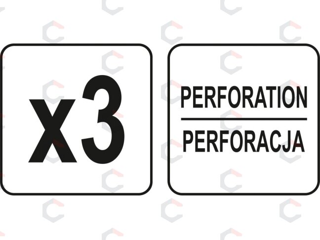 Šlifavimo diskas perforuotas | veliūras | šlifavimas be dulkių | 225 mm / P180 | 3 vnt. (YT-84605) 2 Šlifavimo diskas perforuotas | veliūras | šlifavimas be dulkių | 225 mm / P180 | 3 vnt. (YT-84605) 2