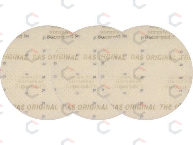 Šlifavimo diskas perforuotas | veliūras | šlifavimas be dulkių | 225 mm / P220 | 3 vnt. (YT-84606) 1 Šlifavimo diskas perforuotas | veliūras | šlifavimas be dulkių | 225 mm / P220 | 3 vnt. (YT-84606) 1