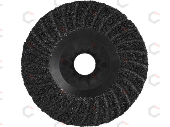 Šlifavimo diskas universalus | elastinis | P80 / 125 mm (YT-83265)