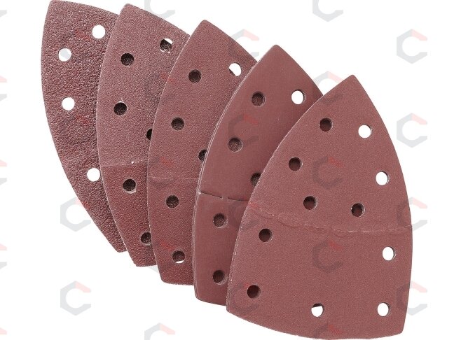 Šlifavimo lapeliai daugiafunkciniam šlifuokliui | 145 x 100 mm | K 40-400 | 25 vnt. (80819) 3 Šlifavimo lapeliai daugiafunkciniam šlifuokliui | 145 x 100 mm | K 40-400 | 25 vnt. (80819) 3