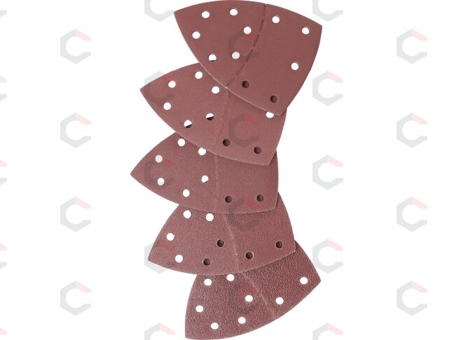 Šlifavimo lapeliai daugiafunkciniam šlifuokliui | 145 x 100 mm | K 40-400 | 25 vnt. (80819) 5 Šlifavimo lapeliai daugiafunkciniam šlifuokliui | 145 x 100 mm | K 40-400 | 25 vnt. (80819) 5