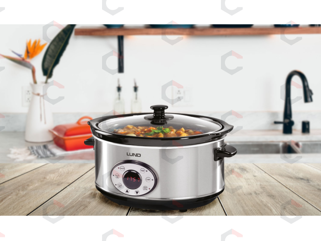 Lėtpuodis LUND | 4,5 l | 280 W | laikmatis (67660) 8 Lėtpuodis LUND | 4,5 l | 280 W | laikmatis (67660) 8