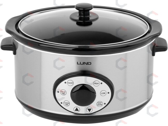 Lėtpuodis LUND | 4,5 l | 280 W | laikmatis (67660) Lėtpuodis LUND | 4,5 l | 280 W | laikmatis (67660)