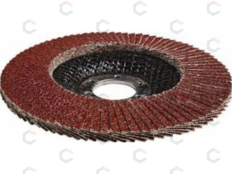 Šlifavimo diskas lapelinis | išgaubtos formos | P100 | 125X22,2 mm (ES814100) 1 Šlifavimo diskas lapelinis | išgaubtos formos | P100 | 125X22,2 mm (ES814100) 1