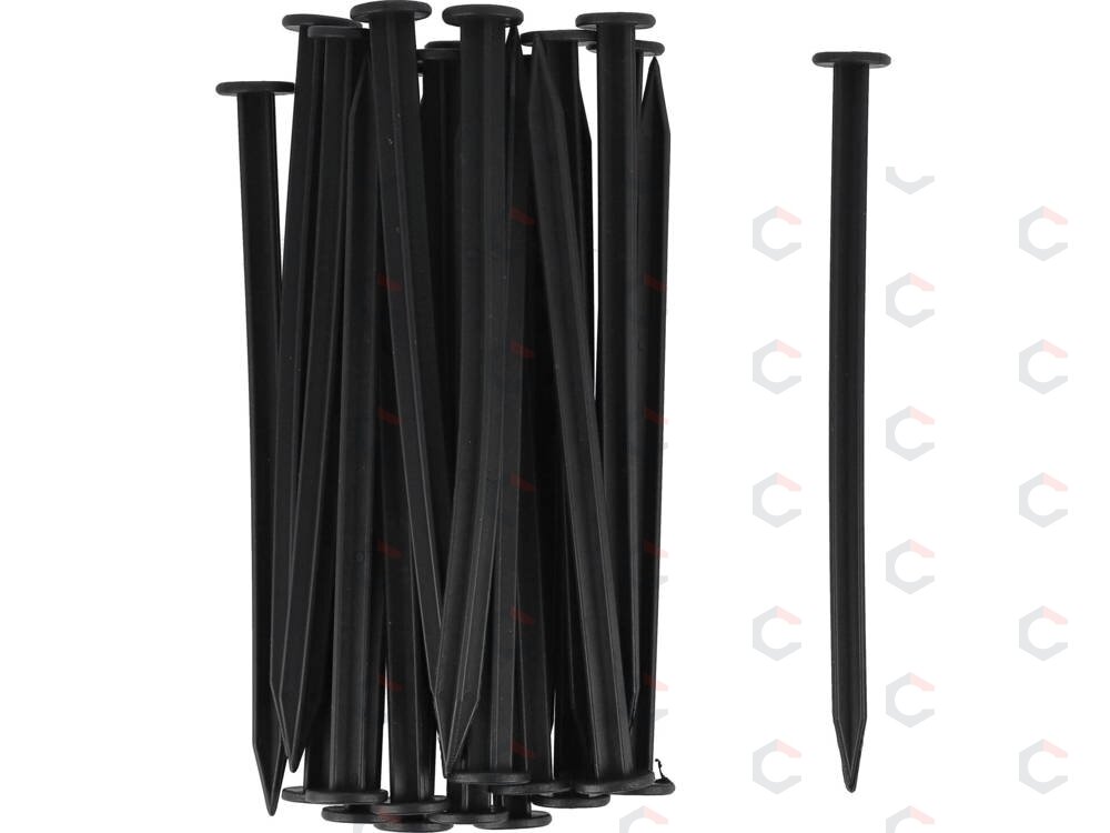 Smeigtukai / ankeriai sodo kraštams ir medžiagoms tvirtinti | 250 mm 25 vnt. (88714) Smeigtukai / ankeriai sodo kraštams ir medžiagoms tvirtinti | 250 mm 25 vnt. (88714)