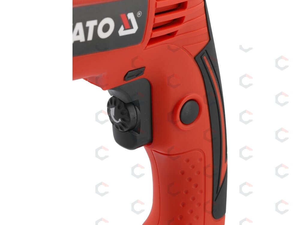 Smūginis gręžtuvas – 650 W, elektroninė reguliacija – 1–13 mm | 0–2800 min⁻¹ (YT-82038) 3