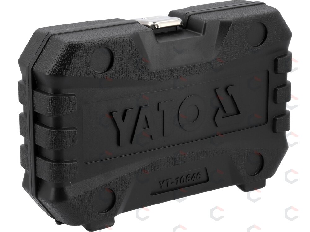 Smūginių adapterių ir šarnyrų / kardanų rinkinys | 6.3 mm (1/4") – 25 mm (1") | 11 vnt. (YT-10646) 2