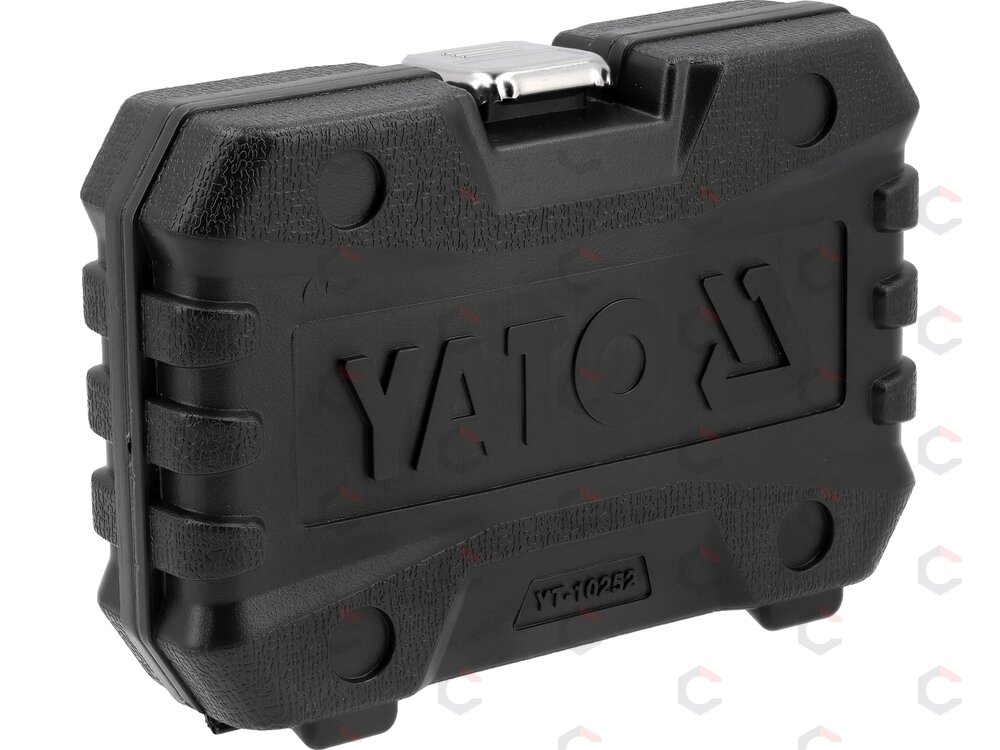 Smūginių trumpų galvučių rinkinys – AS-Drive, CrMo – 1/2", 10 vnt (YT-10252) 2 Smūginių trumpų galvučių rinkinys – AS-Drive, CrMo – 1/2", 10 vnt (YT-10252) 2