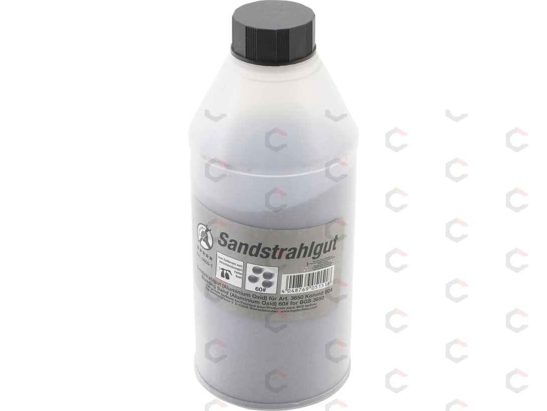 Smėlis smėliavimui | Aliuminio oksidas | 60 # | 850 g (3650-1) Smėlis smėliavimui | Aliuminio oksidas | 60 # | 850 g (3650-1)