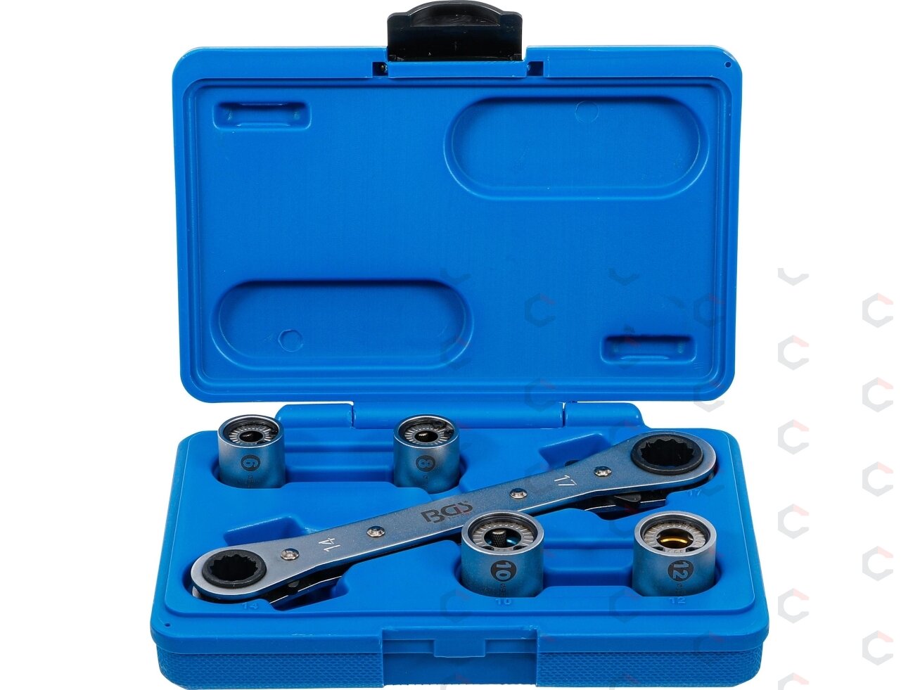 Smeigių išsukėjų rinkinys | 6 - 12 mm | 5 vnt. (65505) Smeigių išsukėjų rinkinys | 6 - 12 mm | 5 vnt. (65505)
