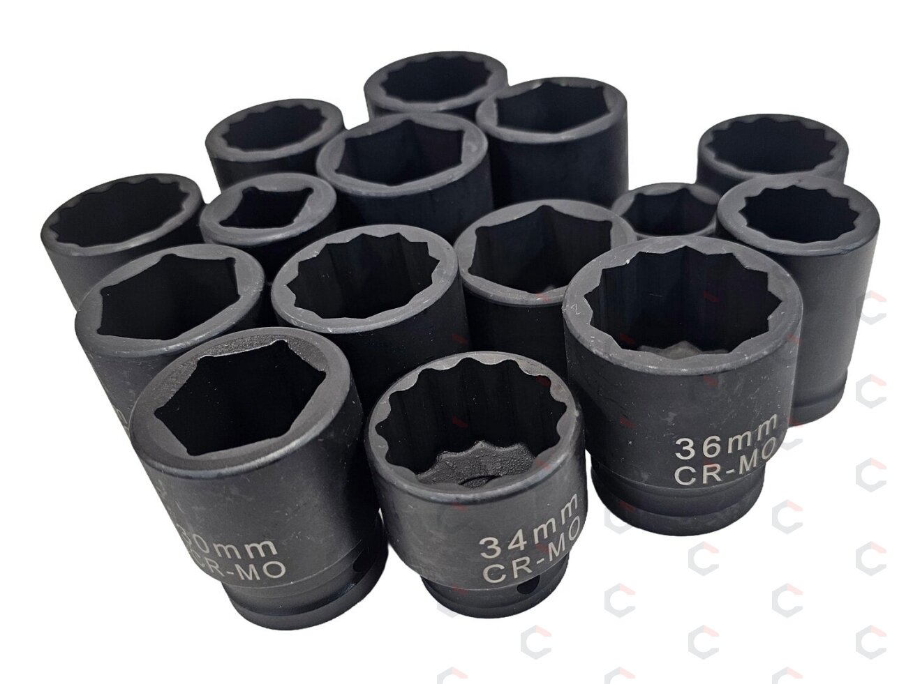 Smūginė galvutė | 12 kampų | 20 mm (3/4") | 36 mm (S34-36B) 1 Smūginė galvutė | 12 kampų | 20 mm (3/4") | 36 mm (S34-36B) 1