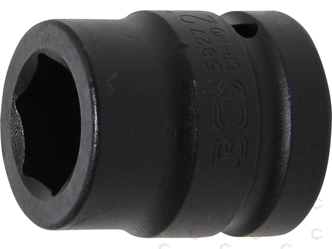 Smūginė galvutė šešiakampė | 25 mm (1") | 27 mm (5827) Smūginė galvutė šešiakampė | 25 mm (1") | 27 mm (5827)
