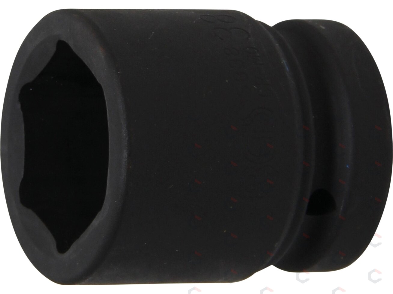 Smūginė galvutė šešiakampė | 25 mm (1") | 38 mm (5838) Smūginė galvutė šešiakampė | 25 mm (1") | 38 mm (5838)