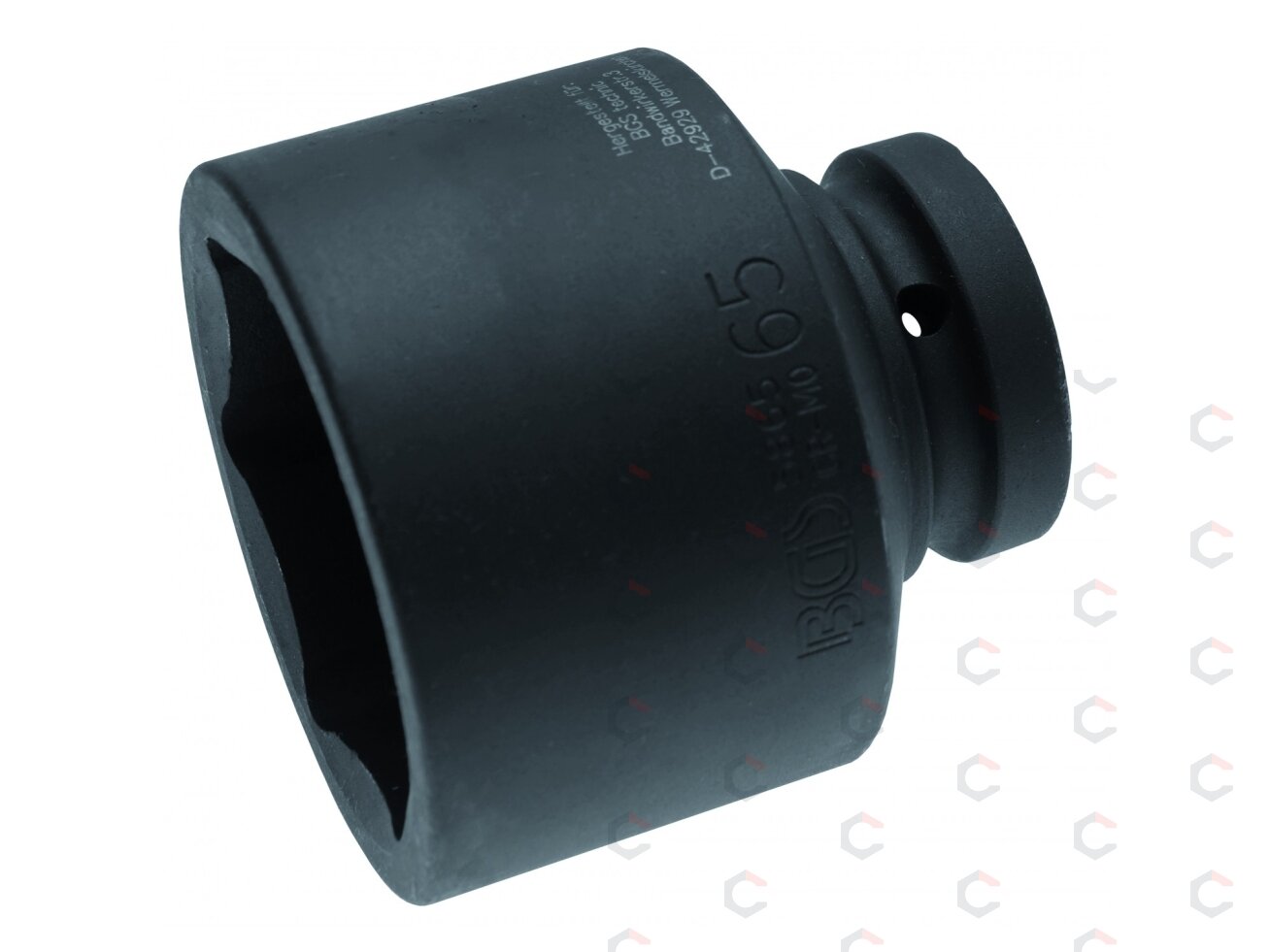 Smūginė galvutė šešiakampė | 25 mm (1") | 65 mm (5865) 1 Smūginė galvutė šešiakampė | 25 mm (1") | 65 mm (5865) 1