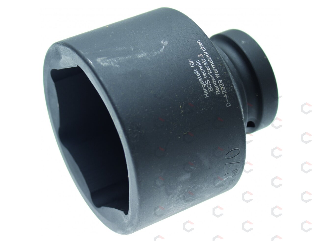 Smūginė galvutė šešiakampė | 25 mm (1") | 70 mm (5870) 1 Smūginė galvutė šešiakampė | 25 mm (1") | 70 mm (5870) 1