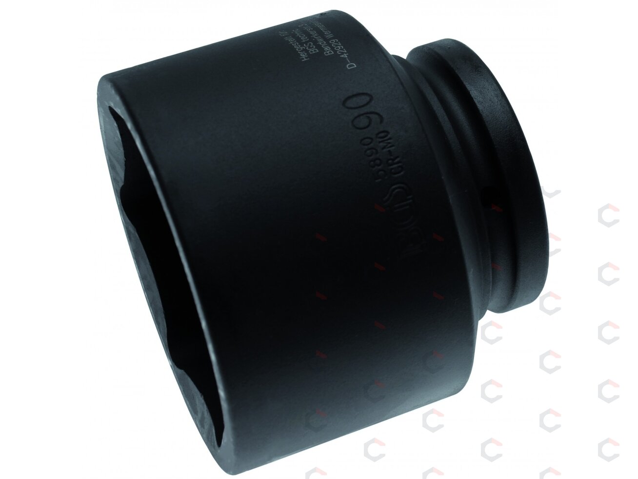 Smūginė galvutė šešiakampė | 25 mm (1") | 90 mm (5890) 1 Smūginė galvutė šešiakampė | 25 mm (1") | 90 mm (5890) 1