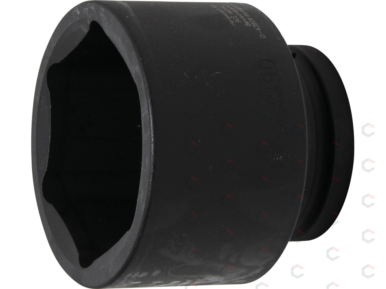 Smūginė galvutė šešiakampė | 25 mm (1") | 90 mm (5890) Smūginė galvutė šešiakampė | 25 mm (1") | 90 mm (5890)