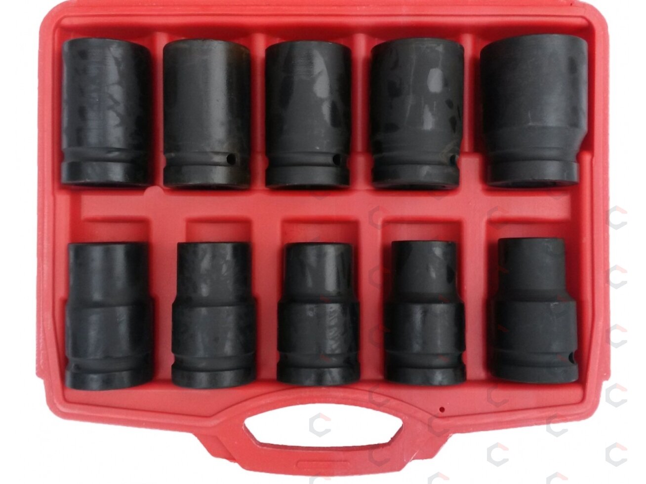 Smūginės galvutės ilgos šešiakampės | 25 mm (1") | 17 - 41 mm | 10 vnt. (ES-5826)
