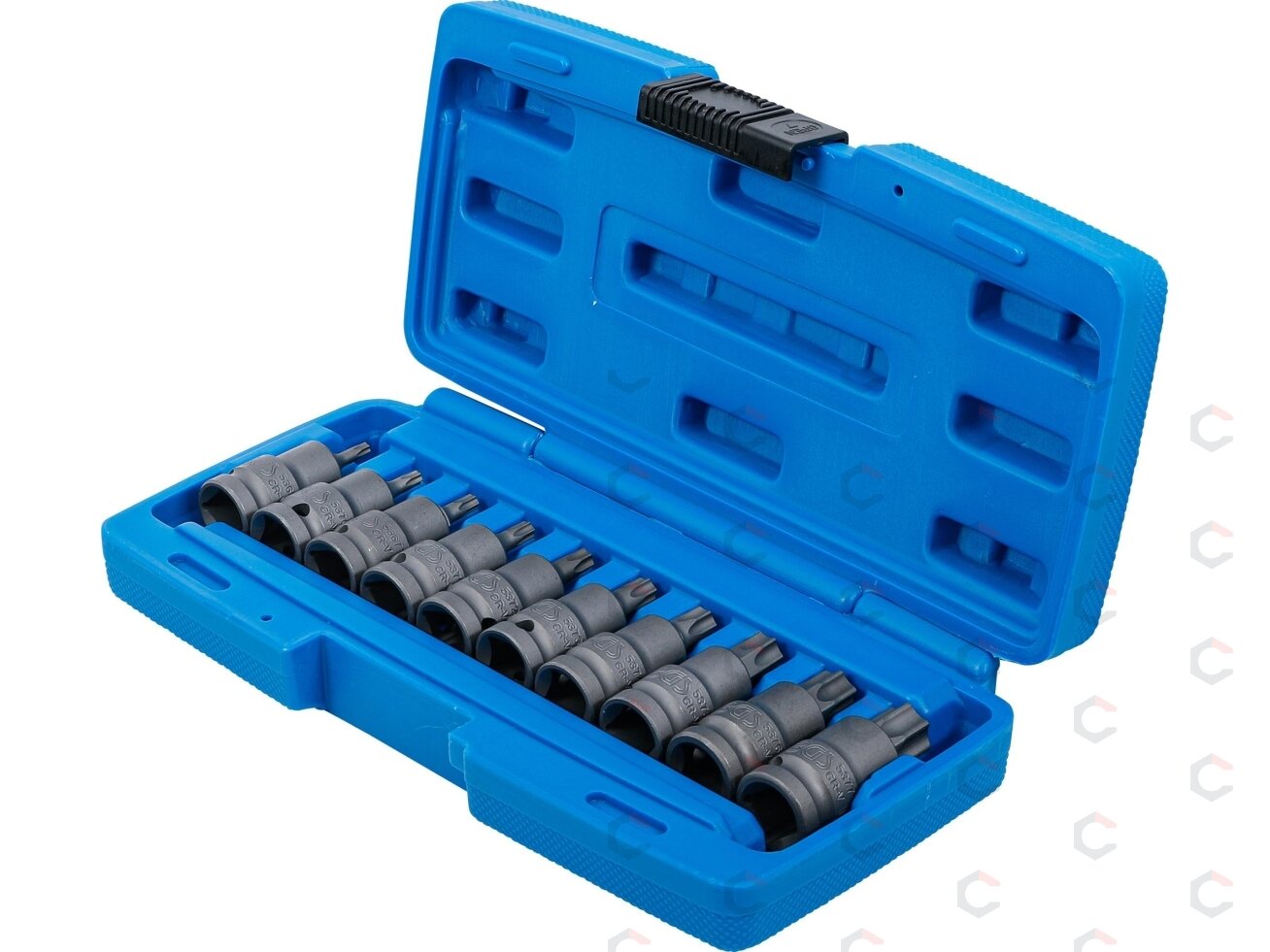 Smūginiai antgaliai | 12,5 mm (1/2") | T-Star (Torx) T20–T70 | 10 vnt. (5097) 3