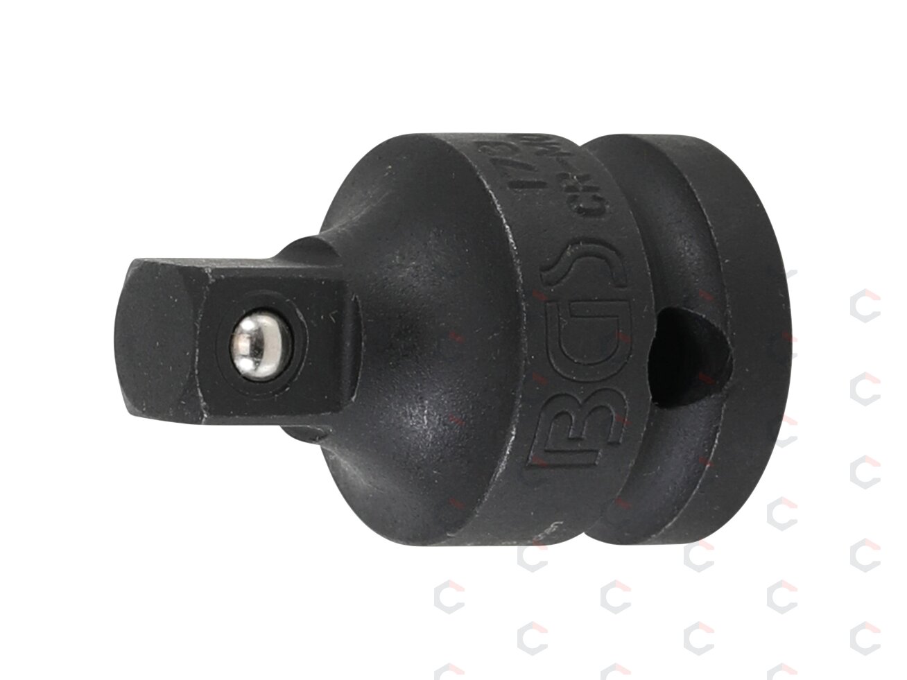 Smūginis adapteris | 12,5 mm (1/2") vidinis kvadratas - 10 mm (3/8") išorinis kvadratas (173) 3 Smūginis adapteris | 12,5 mm (1/2") vidinis kvadratas - 10 mm (3/8") išorinis kvadratas (173) 3