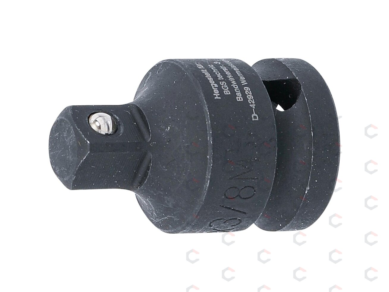 Smūginis adapteris | 12,5 mm (1/2") vidinis kvadratas - 10 mm (3/8") išorinis kvadratas (173) Smūginis adapteris | 12,5 mm (1/2") vidinis kvadratas - 10 mm (3/8") išorinis kvadratas (173)