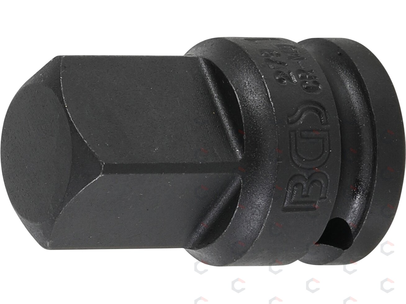 Smūginis adapteris | vidinis kvadratas 12,5 mm (1/2") - išorinis kvadratas 20 mm (3/4") (279) Smūginis adapteris | vidinis kvadratas 12,5 mm (1/2") - išorinis kvadratas 20 mm (3/4") (279)