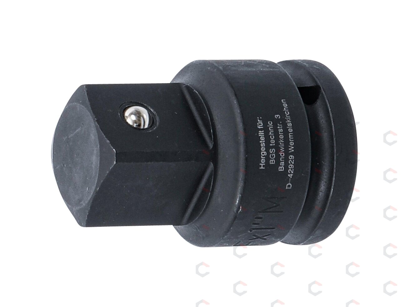 Smūginis adapteris | vidinis kvadratas 20 mm (3/4") - išorinis kvadratas 25 mm (1") (195) 1 Smūginis adapteris | vidinis kvadratas 20 mm (3/4") - išorinis kvadratas 25 mm (1") (195) 1