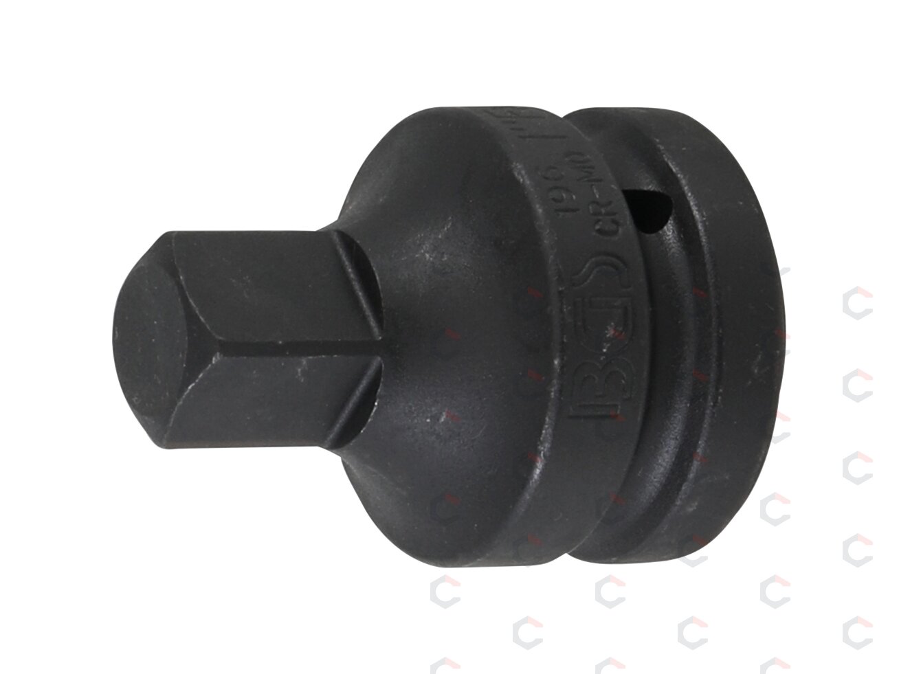 Smūginis adapteris | vidinis kvadratas 25 mm (1") - išorinis kvadratas 20 mm (3/4") (196) Smūginis adapteris | vidinis kvadratas 25 mm (1") - išorinis kvadratas 20 mm (3/4") (196)