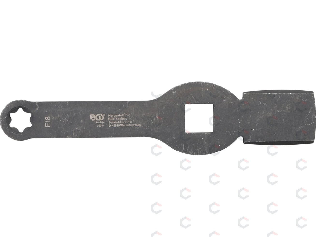 Smūginis raktas | E tipo (Torx) | 20 mm (3/4") | E18 | stabdžių suportams MAN TGL TGM (35318) 2