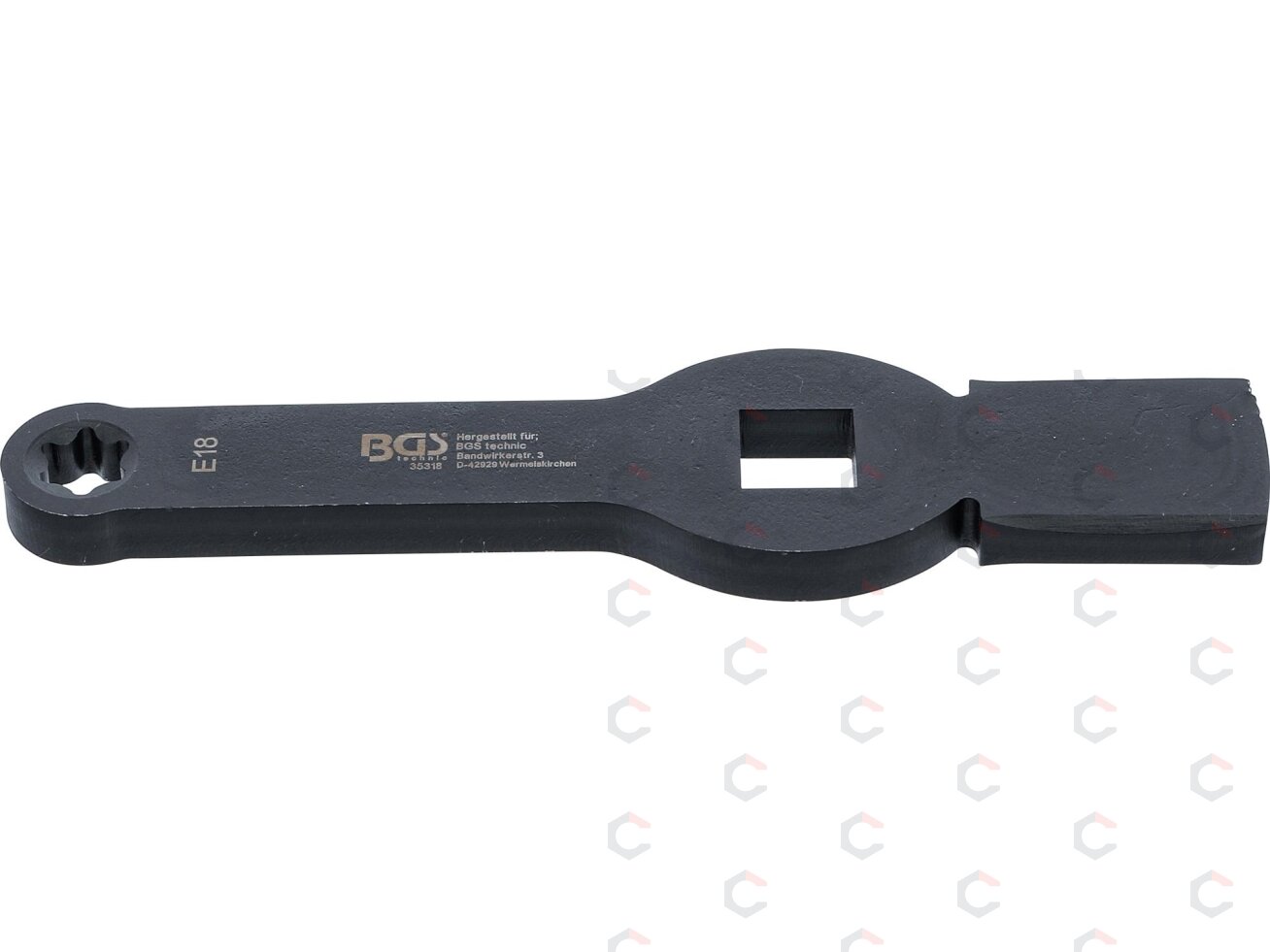 Smūginis raktas | E tipo (Torx) | 20 mm (3/4") | E18 | stabdžių suportams MAN TGL TGM (35318) Smūginis raktas | E tipo (Torx) | 20 mm (3/4") | E18 | stabdžių suportams MAN TGL TGM (35318)