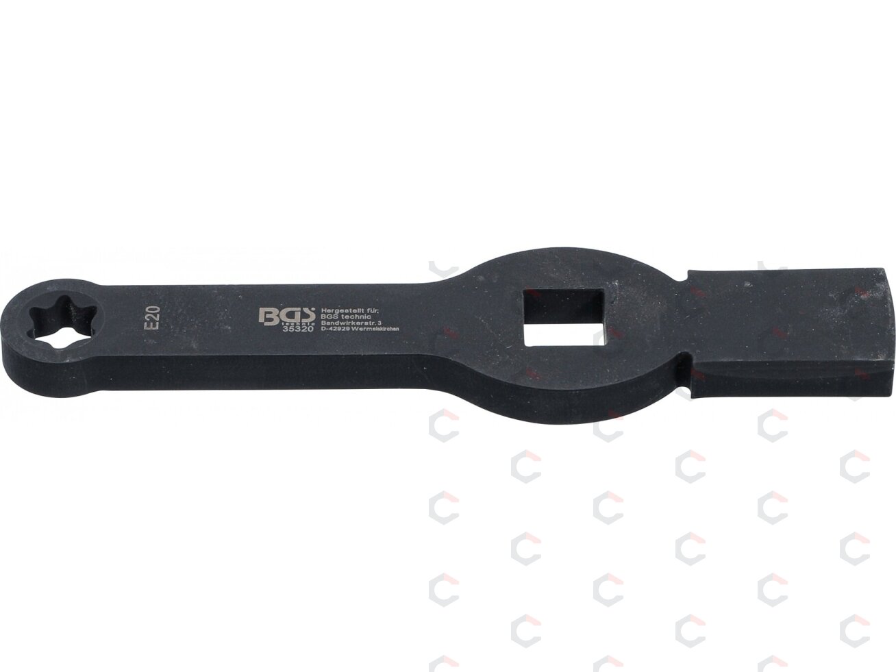 Smūginis raktas | E tipo (Torx) | 20 mm (3/4") | E20 | stabdžių suportams MAN TGL TGM (35320) Smūginis raktas | E tipo (Torx) | 20 mm (3/4") | E20 | stabdžių suportams MAN TGL TGM (35320)