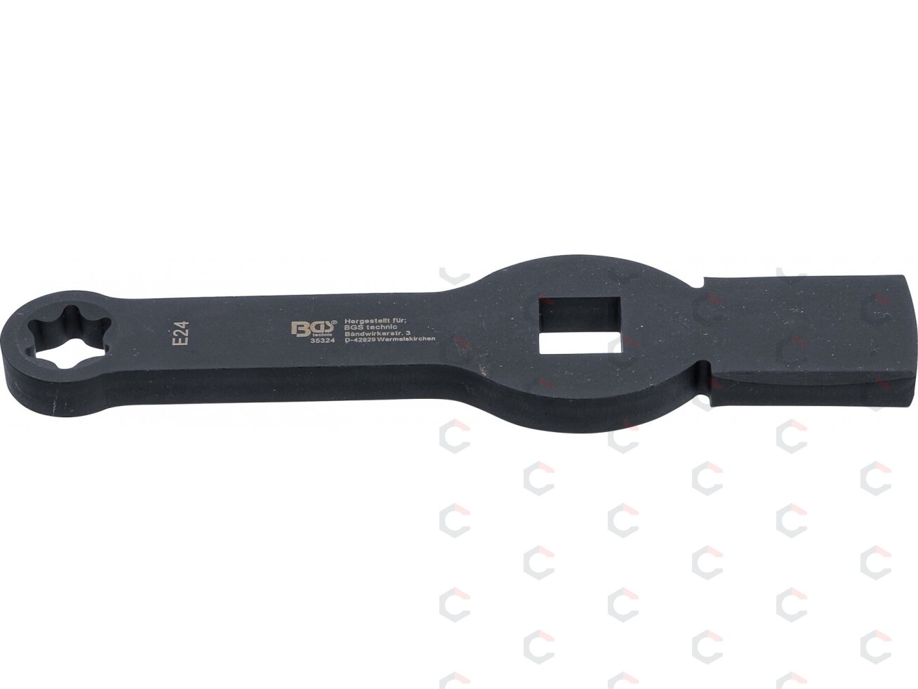 Smūginis raktas | E tipo (Torx) | 20 mm (3/4") | E24 | MAN TGA TGS TGX / MERCEDES-BENZ Atego (35324) 1 Smūginis raktas | E tipo (Torx) | 20 mm (3/4") | E24 | MAN TGA TGS TGX / MERCEDES-BENZ Atego (35324) 1