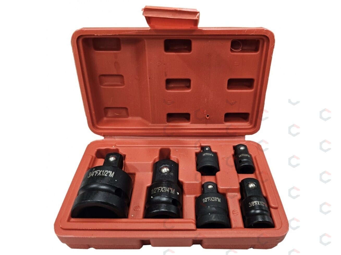 Smūginių adapterių rinkinys | 50BV30 | 6 vnt. (H640606) 9 Smūginių adapterių rinkinys | 50BV30 | 6 vnt. (H640606) 9
