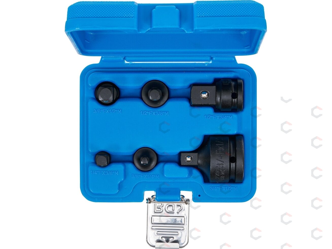 Smūginių adapterių rinkinys | 6 vnt. (200) 4