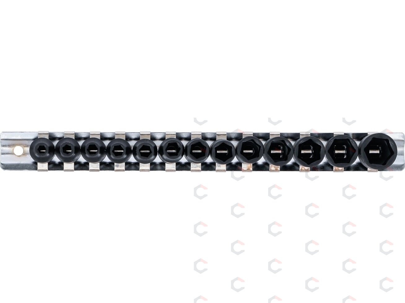 Smūginių galvučių komplektas | šešiakampės | 6,3 mm (1/4") | 4 - 14 mm | 13 vnt. (5296) 2