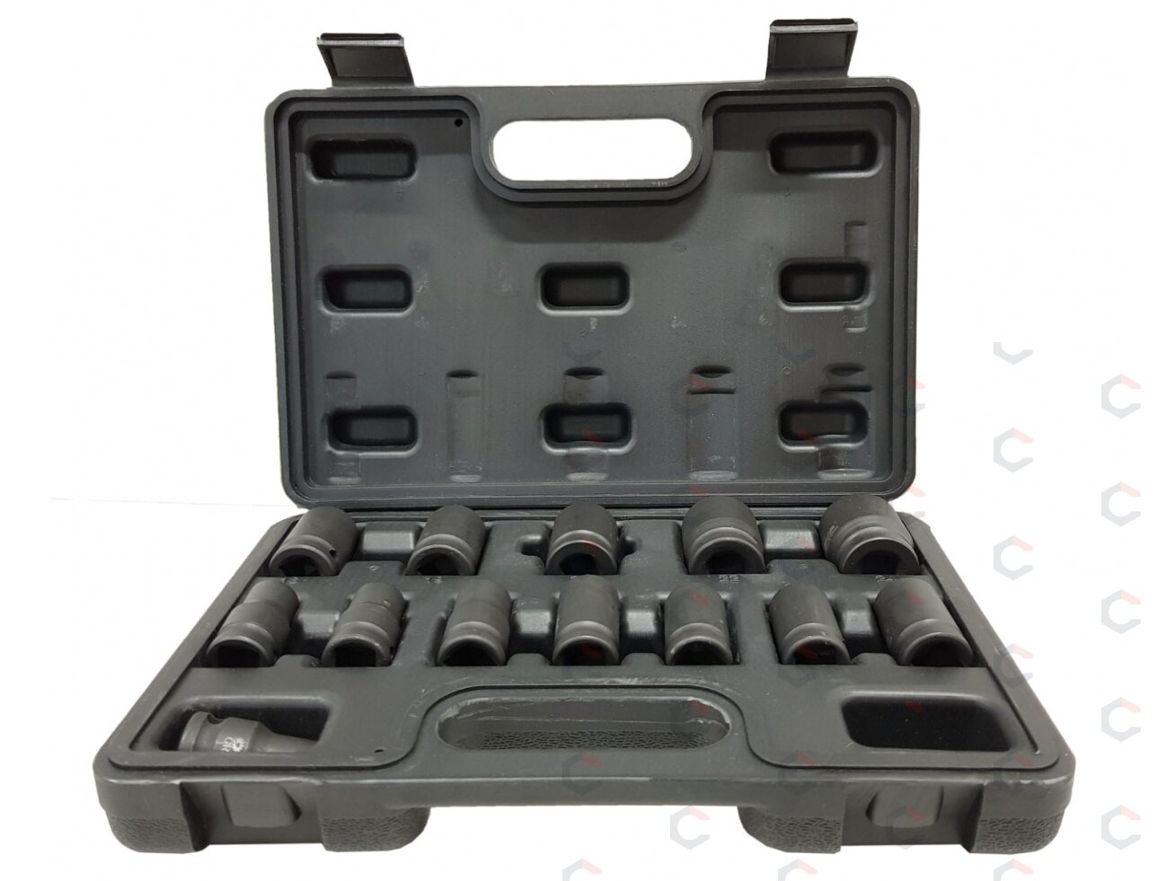 Smūginių galvučių rinkinys, šešiakampės | 12,5 mm (1/2") | 10 - 24 mm | 13 vnt. (SK12014) Smūginių galvučių rinkinys, šešiakampės | 12,5 mm (1/2") | 10 - 24 mm | 13 vnt. (SK12014)