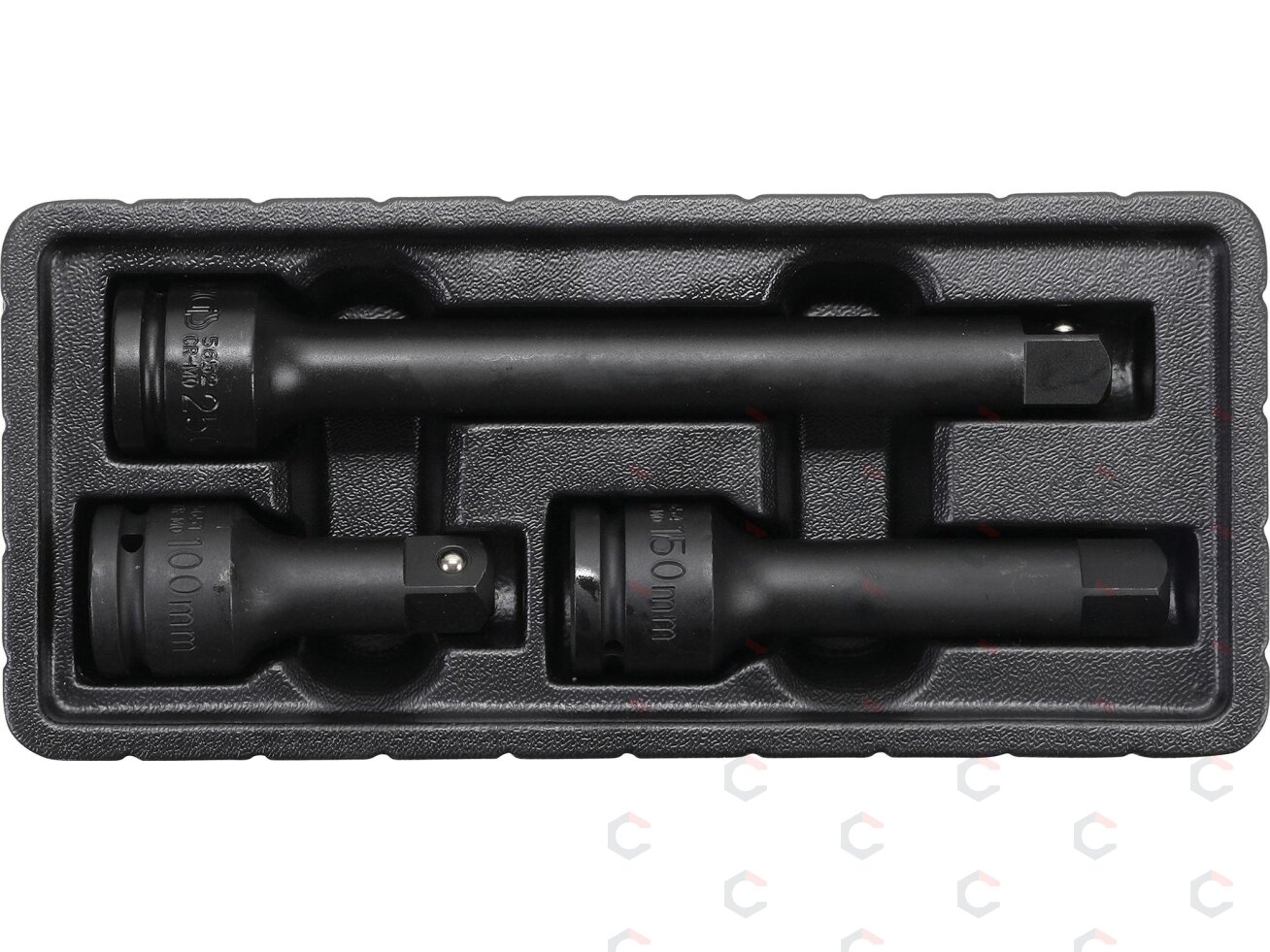 Smūginių ilginuvų rinkinys | 20 mm (3/4") | 3 vnt. (8840) 2 Smūginių ilginuvų rinkinys | 20 mm (3/4") | 3 vnt. (8840) 2
